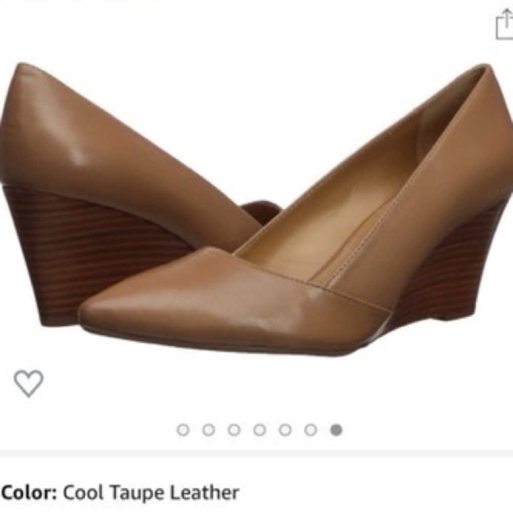 Franco Sarto - Tan Wedge Heels